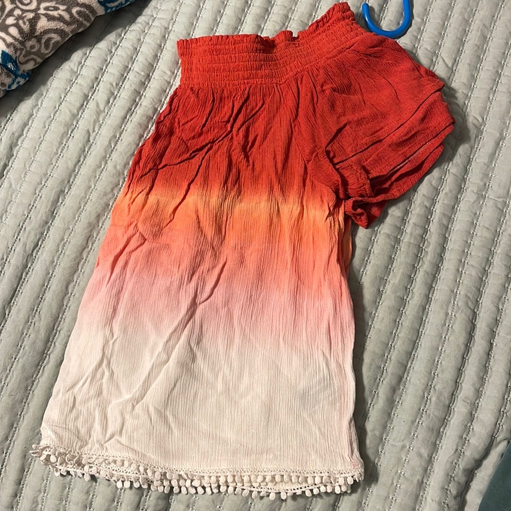 Womens off the shoulder top
